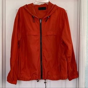 M Windbreaker shell by BlankNYC, dark pumpkin color, in great condition!